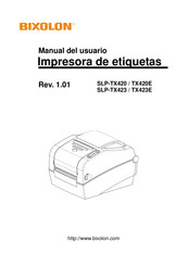 Bixolon SLP-TX420 Manual Del Usuario