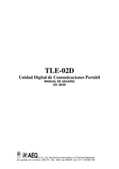 AEQ TLE-02D Manual De Usuario