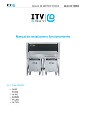 ITV ICE MAKERS SC250 Manual De Instalación Y Funcionamiento