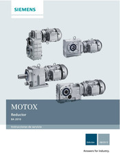 Siemens MOTOX BA 2010 Instrucciones De Servicio