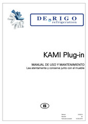 DE RIGO refrigeration Kami Plug-in LS M1 Manual De Uso Y Mantenimiento