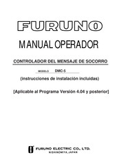 Furuno DMC-5 Manual Operador