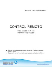 TechnoAir 110V Serie Manual Del Propietário