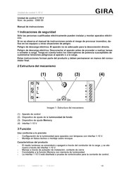 Gira 0360 00 Manual De Instrucciones