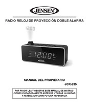 Jensen JCR-235 Manual Del Propietário