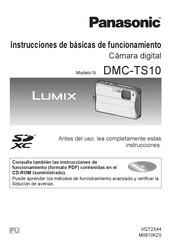 Panasonic Lumix DMC-TS10 Instrucciones De Básicas De Funcionamiento