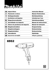 Makita 6952 Manual De Instrucciones