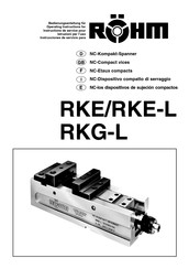 Rohm RKE-L Serie Instrucciones De Servicio