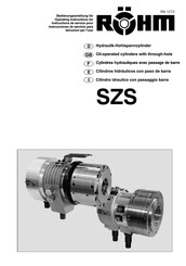 Rohm SZS Serie Instrucciones De Servicio