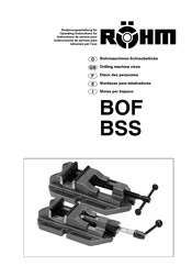 Rohm BSS Serie Instrucciones De Servicio