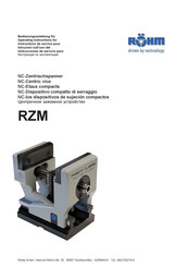 Rohm RZM Instrucciones De Servicio