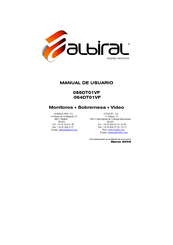 Albiral 064DT01VF Manual De Usuario