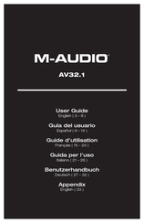 M-Audio AV32.1 Guia Del Usuario