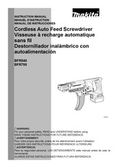 Makita BFR750 Manual De Instrucciones