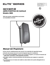 Chamberlain ELITE Serie Manual Del Propietário