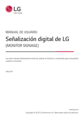 LG 49VL5PF Manual De Usuario