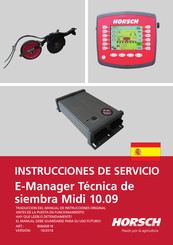 horsch E-Manager Midi Instrucciones De Servicio