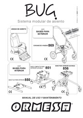 Ormesa bug Manual De Uso Y Mantenimiento