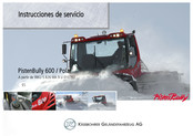 Kässbohrer PistenBully 600 Polar Instrucciones De Servicio