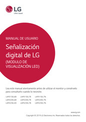 LG LAP020EL6B Manual De Usuario