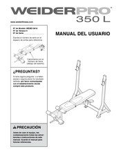 Weider Pro 350 L Manual Del Usuario