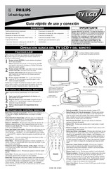 Philips 20pf7835 Guía Rápida De Uso Y Conexión