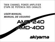 Akiyama AMD-400 Manual De Usuario