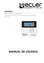 Ecler essentials eWAMPBT Manual De Usuario