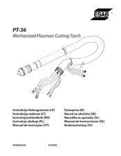 ESAB PT-36 Manual De Instrucciones