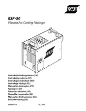 ESAB ESP-50 Manual De Instrucciones