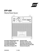 ESAB EPP-600 Manual De Instrucciones