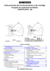 ARMATUREN CONA S Instrucciones De Funcionamiento