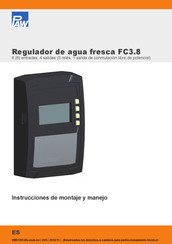 PAW FC3.8 Instrucciones De Montaje Y Manejo