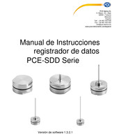 PCE Instruments PCE-SDD Serie Manual De Instrucciones