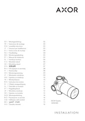 Axor Quattro 16930180 Instrucciones De Montaje