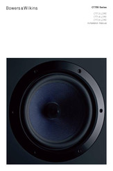 Bowers & Wilkins CT7.5 LCRS Manual De Instrucciones