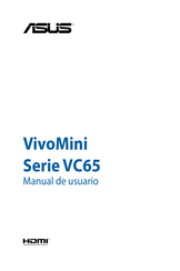 Asus VivoMini VC65 Serie Manual De Usuario