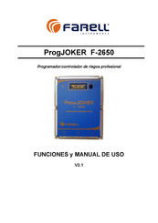 FARELL ProgJOKER F-2650 Manual De Uso