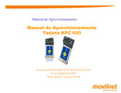 KUOCERA KPC 650 Manual De Aprovisionamiento