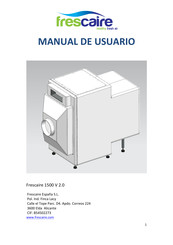 Frescaire 1500 V 2.0 Manual De Usuario