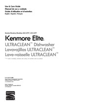 Sears Kenmore Elite ULTRACLEAN 655.1475 Manual De Uso