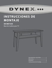 Dynex DX-WD1335 Instrucciones De Montaje