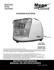 Mega Cocina MCVSCH Manual De Instrucciones