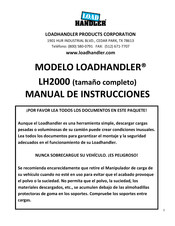 LOADHANDLER LH2000 Manual De Instrucciones