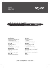 SOLAC MD7404 Instrucciones De Uso