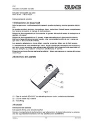 Jung FM AS 10 ZS Instrucciones De Servicio