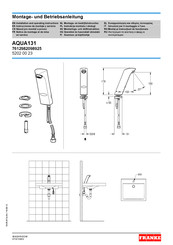 Franke AQUA131 Instrucciones De Montaje Y Servicio