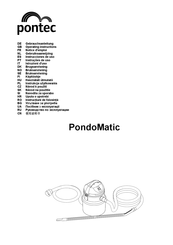 Pontec PondoMatic Instrucciones De Uso