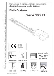 easy-tec 100 JT Serie Instrucciones De Montaje, Manejo Y Mantenimiento