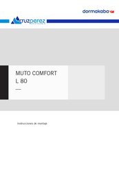 dormakaba MUTO COMFORT L 80 Instrucciones De Montaje